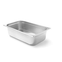 Tava Gastronorm GN 1/1, 530x325x(H)65 mm, 8.6 litri, inox, Hendi Kitchen Line