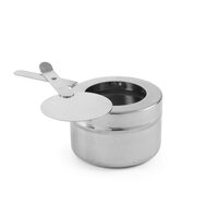 Suport Hendi pentru combustibil chafing dish, otel inoxidabil, 90x(H)60 mm - 2 bucati