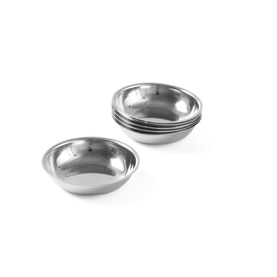 Vas Hendi pentru zahar/frisca, otel inoxidabil, 100 mm - 4 bucati