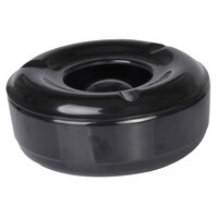 Scrumiera Hendi, neagra, melamina 146 mm