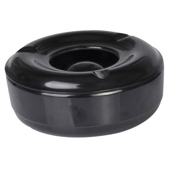 Scrumiera Hendi, neagra, melamina 146 mm