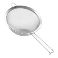 Sita Hendi cu plasa fina, otel inoxidabil, cu maner, 100x250 mm