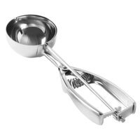 Lingura dozatoare inghetata, 100 ml, diametru cupa 7 cm, inox, Hendi Kitchen Line