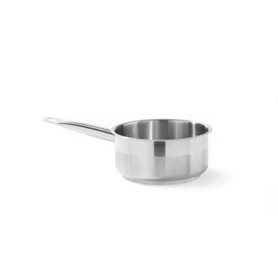 Cratita cu coada, 1,5 Lit, inox, 16 cm diametru x 7,5 cm inaltime, gama Hendi Kitchen Line