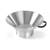 Colander / Sita pentru cartofi prajiti, aluminiu, 400x(H)170 mm, Hendi, cu sita detasabila si maner