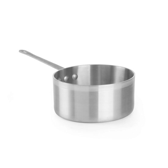 Cratita cu coada, 1,5 Lit,16 cm diametru x 7,5 cm inaltime, inox, gama Hendi Profi Line, potrivita si pentru uz profesional