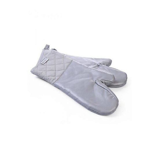 Set 2 x Manusi bucatarie din fibra sticla pt protectie caldura, rezista pana la 350 gr C, lungime 43 cm, Hendi