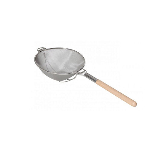 Sita cu plasa dubla, maner lemn, 360x860 mm, Hendi