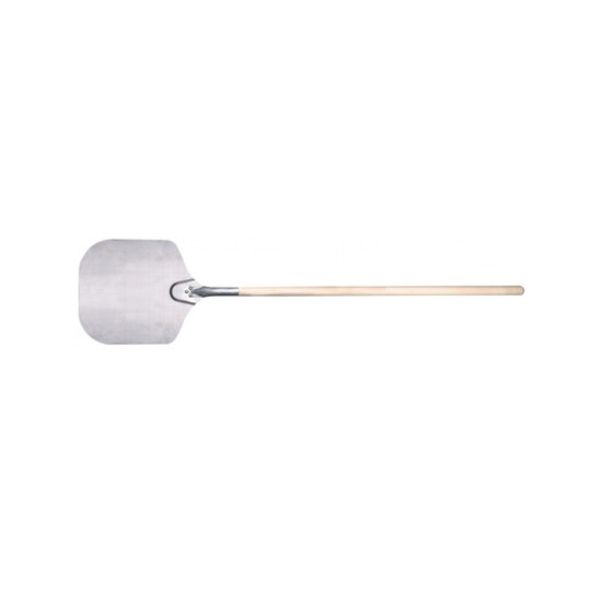 Paleta pentru cuptor pizza, aluminiu, maner lemn, 405x457x(L)860 mm, Hendi