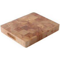 Tocator lemn cauciucat 530x325x(H)45 mm GN 1/1