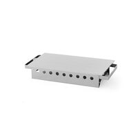 Incalzitor pentru vase cu 3 suporturi combustibil, inox, Hendi, 450x180x(H)65 mm