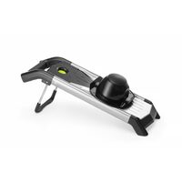 Razatoare legume tip mandolina, lama dubla, Hendi, sistem reglare grosime feliere, 530x165 mm