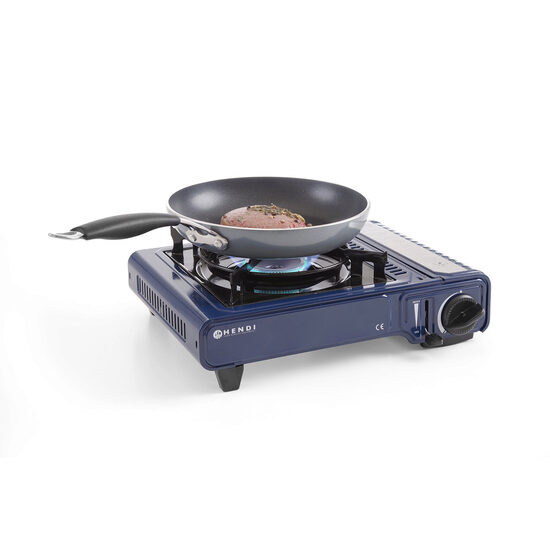 Aragaz portabil alimentare gaz, 2,2 kw, pentru interior si exterior, compact si usor, Hendi