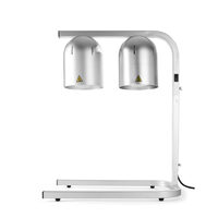 Suport cu 2 lampi infrarosu pentru mentinerea la cald a mancarii, 500 W, Hendi, 495x355x(H)590 mm