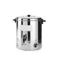 Boiler pentru bauturi fierbinti 30 lt, inox, termostat 0-100 gr C, 2200W, Hendi, 520x(H)500 mm, temperatura ajustabila de pana la 100 C, capac reversibil