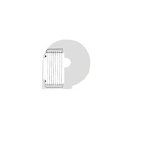 Disc taiere cartofi prajiti DQ-8 - pentru taietor Hendi legume 231807