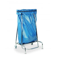 Suport punga gunoi, cu pedala si 2 roti cu frana 420x580x(H)960 mm