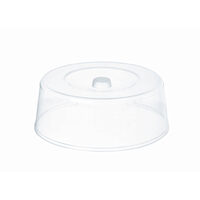 Capac pentru platou tort, Hendi, plastic transparent, diam. 30x(H)11 cm
