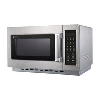 Cuptor microunde profesional, volum 34 lt, programabil, putere iesire 1000W, corp si camera inox 370x385x(H)230 mm, placa ceramica, Hendi
