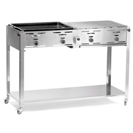 Gratar Master model Quattro 1270x525x(H)840mm 22Kw