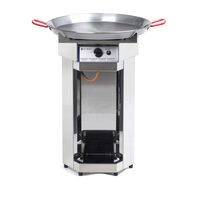 Gratar pe gaz model 'Fiesta-600', 600x600x(H)870 mm