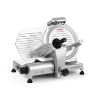 Feliator electric profesional, diametru lama taiere 25 cm, grosime reglabila 0-12 mm, Hendi Profi Line 250, corp aluminiu, 320 W