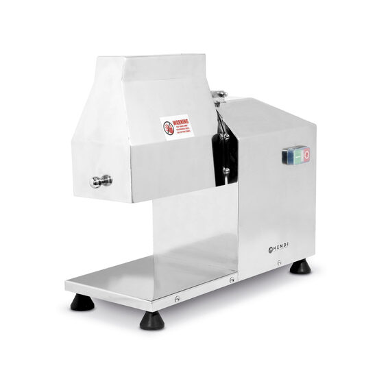 Aparat electric fragezire carne, 350 W, corp inox, role pt vita si porc incluse, Hendi, potrivit si pentru uz profesional