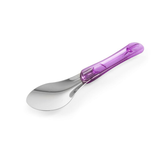 Lingura servire inghetata, 26 cm, inox, maner Tritan violet, Hendi