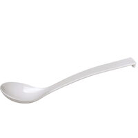 Lingura servire bufet, Hendi, plastic SAN, alba, lungime 33.5 cm, 60 ml