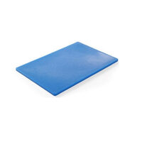 Tocator albastru 450x300x12.7 mm, polietilena HDPE 500, Hendi, cu 2 fete pentru taiere, respecta normele de igiena HACCP