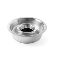 Scrumiera Hendi cu tava joasa, uz exterior, otel inoxidabil, 140 mm