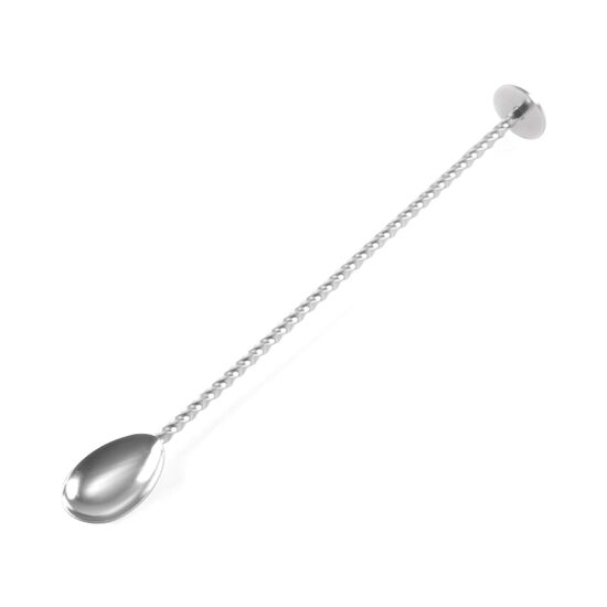 Lingurita cocktail, pentru bar, Hendi, inox, lungime 26.6 cm