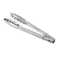 Cleste salata si aperitive, Hendi, lungime 30 cm, inox, cu clip fixare