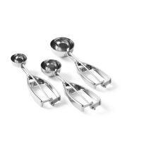 Lingura dozatoare inghetata, 1/100 lt, diam cupa 30 mm, inox, Stoeckel