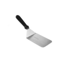 Paleta / spatula solida din inox, universala, Hendi, 15x10.1 cm, maner polipropilena