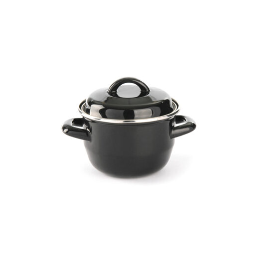 Oala Hendi pentru supa & sos cu capac, 0,6 Lit , 13,5 cm diametru x 10,3 cm inaltime