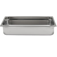 Tava Hendi Gastronorm GN 2/4 100 mm 5.8 lt - gama Profi Line, otel inoxidabil