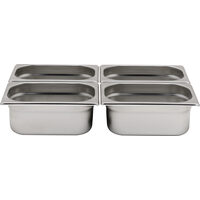 Tava Hendi Gastronorm GN 1/4 65 mm 1.8 lt - gama Profi Line, otel inoxidabil