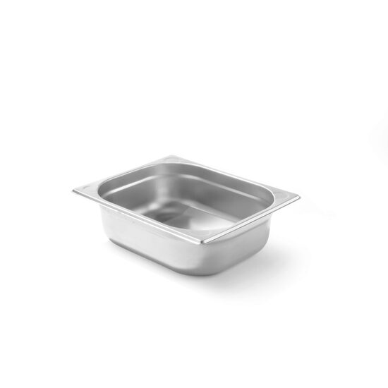 Tava Gastronorm GN1/2 (325x265 mm), H=10 cm, 5.6 lt, inox, Hendi Kitchen Line