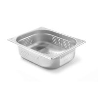 Tava Hendi perforata Gastronorm GN 1/2 65 mm 3.6 lt - gama Kitchen Line, otel inoxidabil