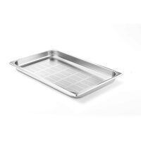 Tava Hendi perforata Gastronorm GN 1/1 20 mm 2.5 lt - gama Profi Line, otel inoxidabil