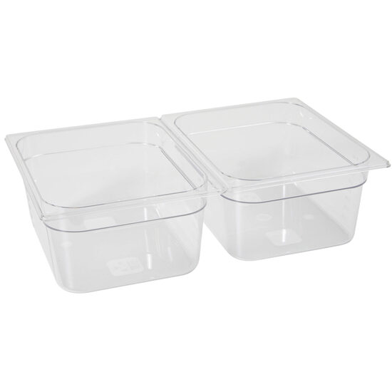 Tava Hendi Gastronorm GN 1/2 100 mm 6.5 lt - policarbonat transparent