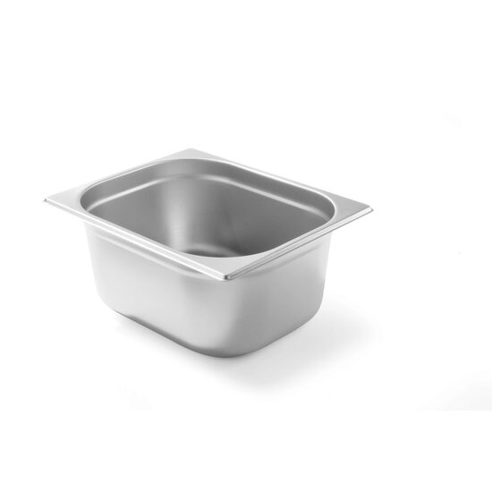Tava Hendi Gastronorm GN 1/2 200 mm 12.5 lt , gama Budget Line, otel inoxidabil