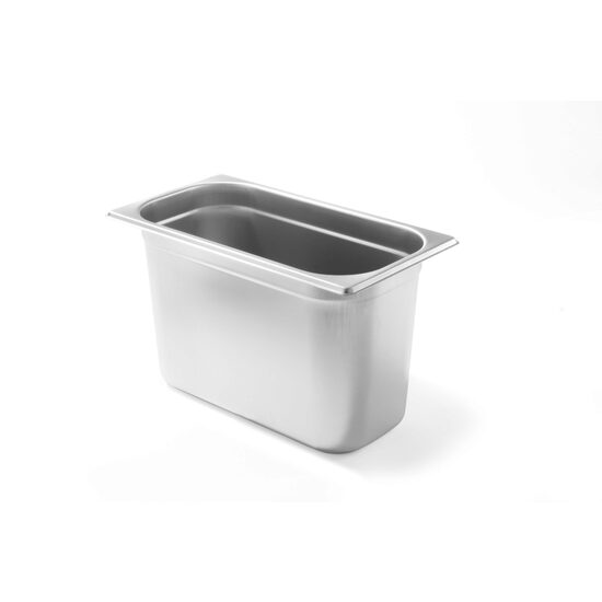 Tava Hendi Gastronorm GN 1/3 200 mm 7.8 lt , gama Budget Line, otel inoxidabil