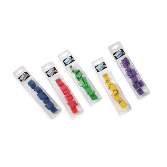 Set 12 bucati Cleme Hendi pentru Capac Hendie containere depozitare HACCP - rosu