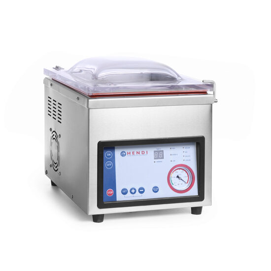 Masina de ambalat cu camera vacuum  -Banda lipire 350 mm