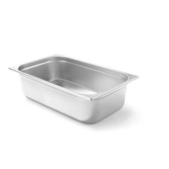 Tava Gastronorm GN 1/1, inox, adancime 15 cm, 19.8 lt, gama Hendi Kitchen Line