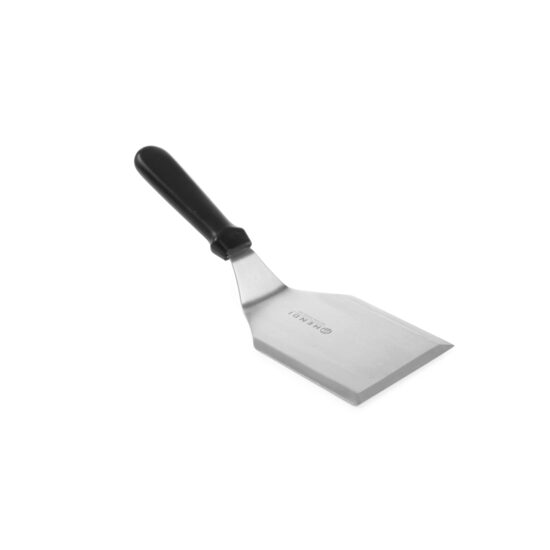 Spatula pentru hamburger/legume/fructe mare/omleta, Hendi, inox, maner polipropilena,140x105x(L)308 mm
