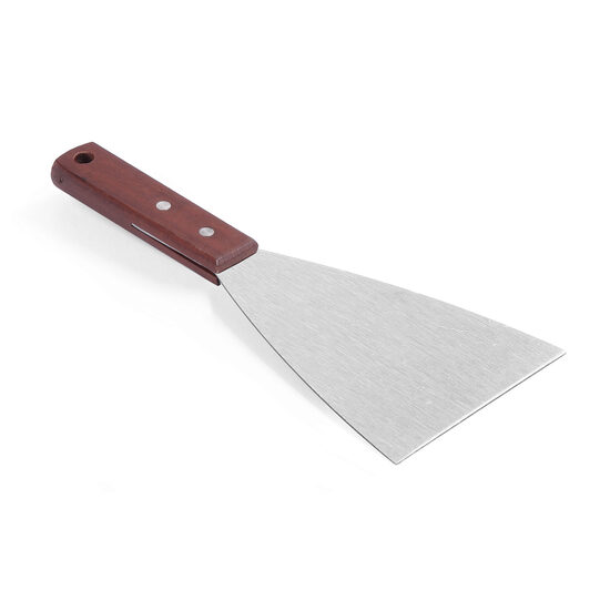 Spatula dreapta pentru razuire, Hendi, lama inox, 118x100x(L)251 mm