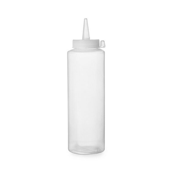Sticla dispenser 350 ml, 55x205 mm, polietilena transparenta, Hendi